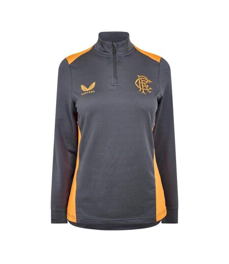 Haut Polaire Entraînement Motif/style Rangers Fc Femme Rouge Vif Castore