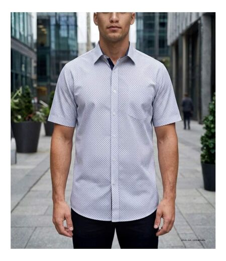 Chemise manches courtes à motifs CH4033