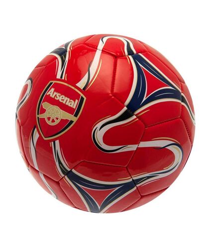 Arsenal FC - Ballon de foot COSMOS (Rouge / Bleu) (Taille 5) - UTBS3326