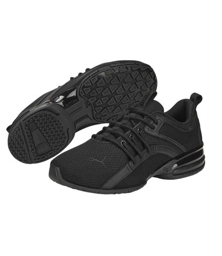 Womens/ladies Cell Mia Trainers Triple Black Puma