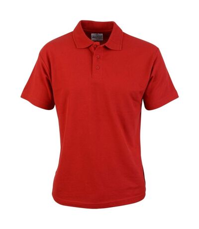 Absolute Apparel Mens Pioneer Polo (Red)