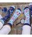 1 Pack Unisex Mismatched Novelty Odd Socks - Laboratory-2