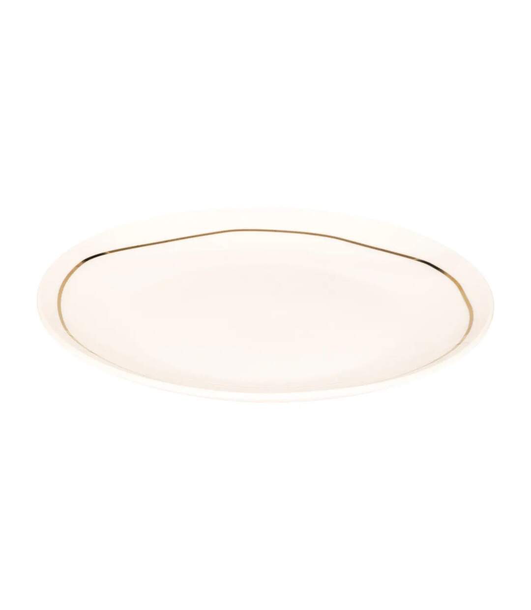 Lot de 6 Assiettes Plates Selena 26cm Blanc-1