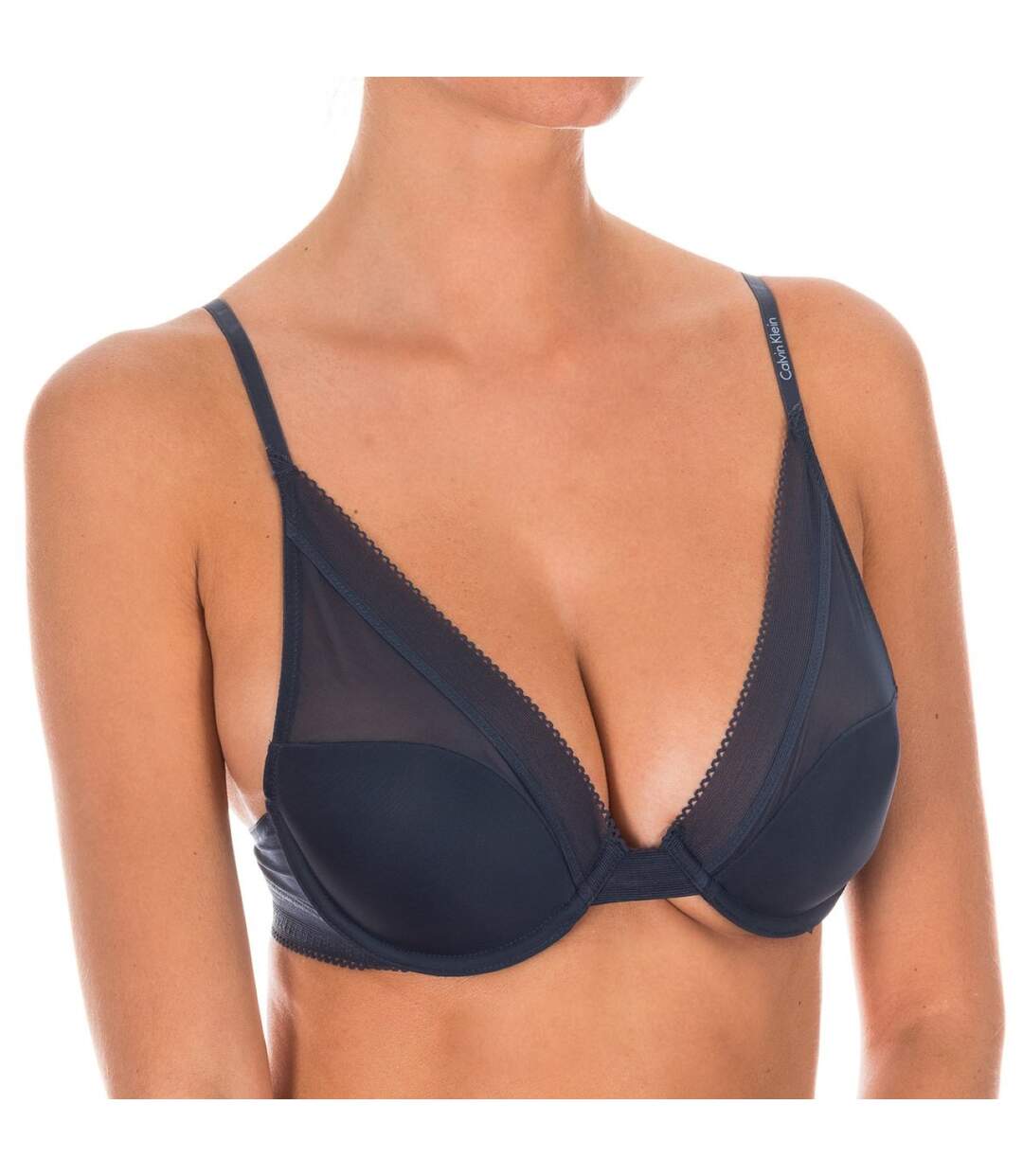 Women's bra with smooth cups and underwire F3649E-1