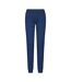 Pantalon Femme Bleu Marine Français X.O By Promodoro-1