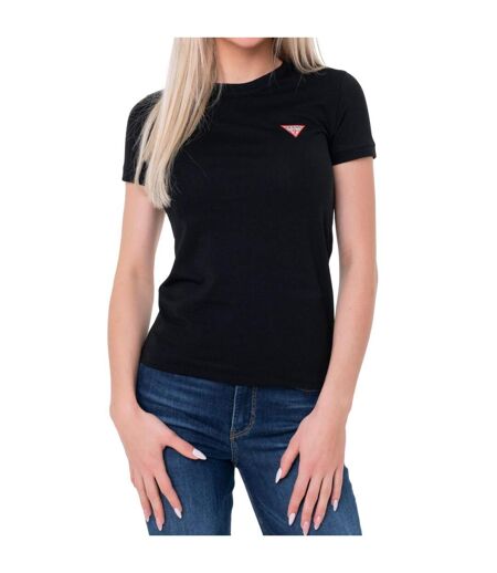 T-shirt Femme Noir Guess