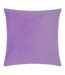 Paoletti Mentera Velvet Floral Throw Pillow Cover (Lilac/Coral) (50cm x 50cm)
