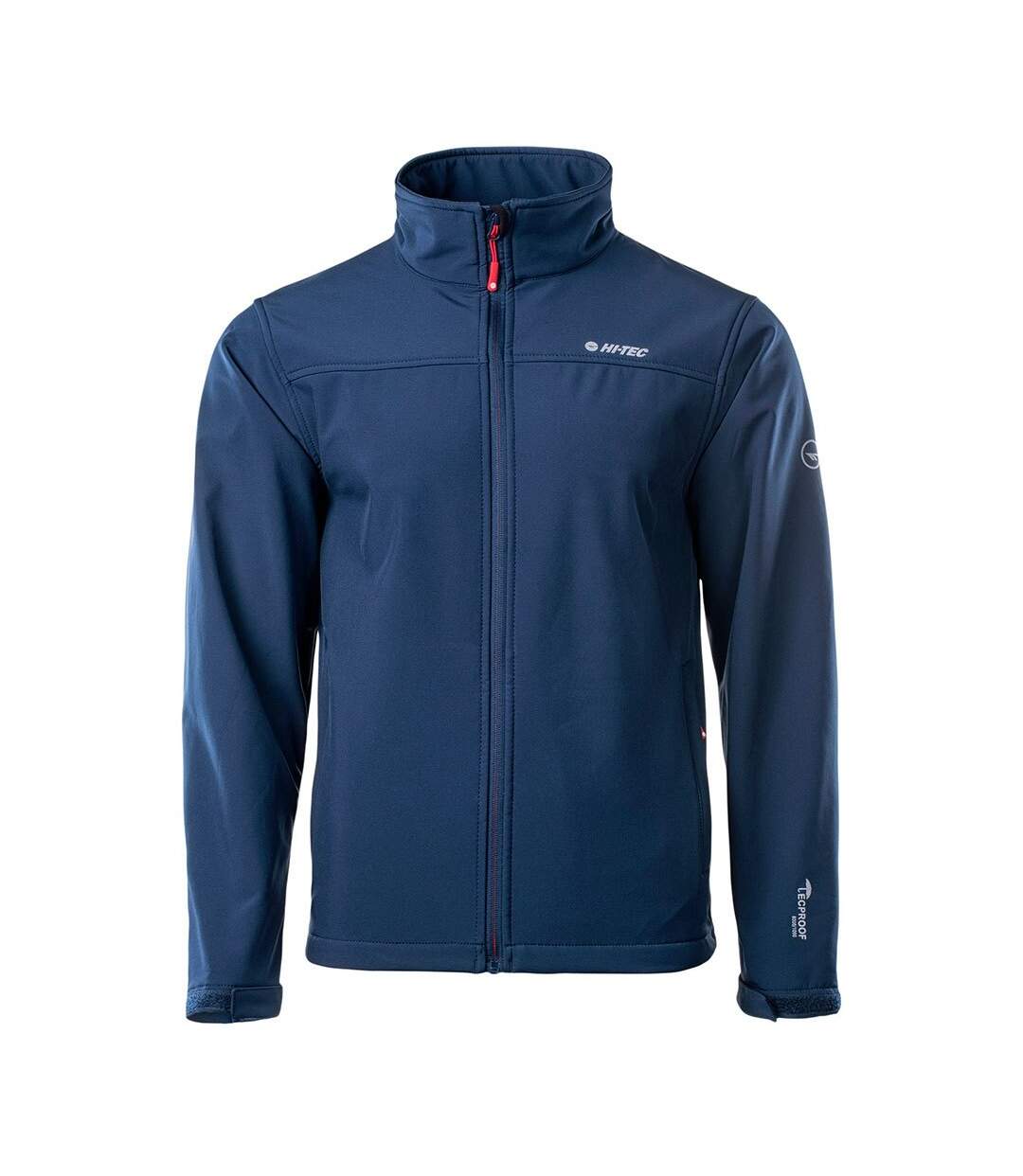 Veste Softshell Lingen Homme Bleu Marine Orange Rouge Hi-Tec-1