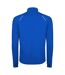 Mens estambul quarter zip long-sleeved sweatshirt royal blue Roly-2