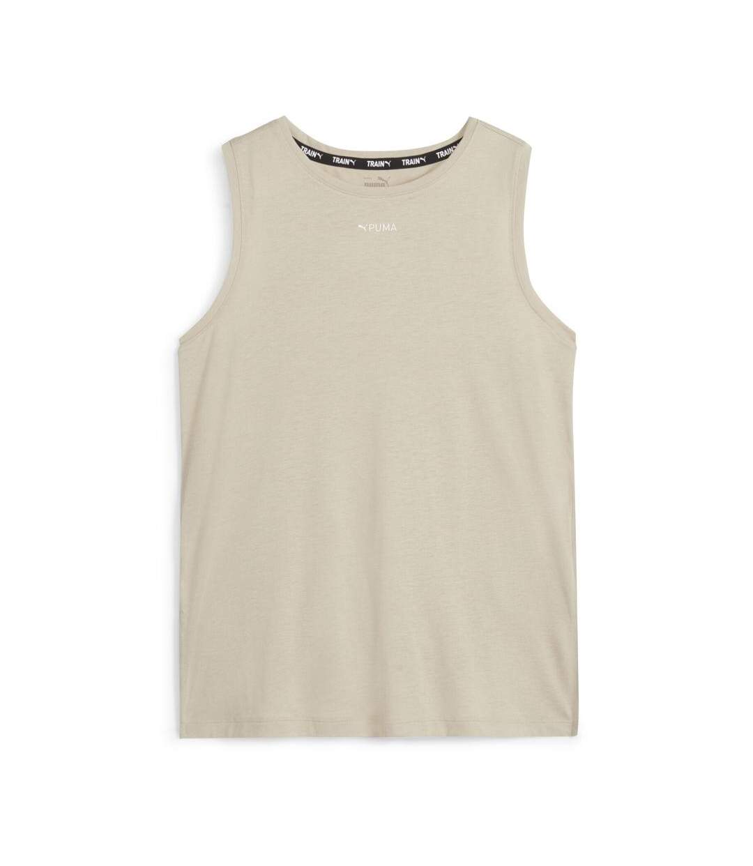 Débardeur beige femme puma puma fit triblend - l-1