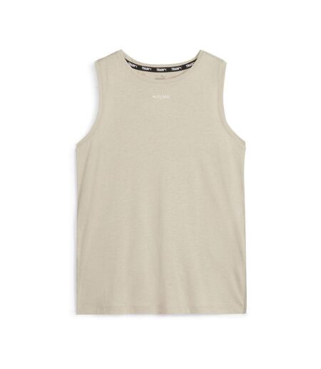 Débardeur beige femme puma puma fit triblend - l