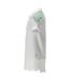 Polo Food & Care Homme Blanc Vert Gazon Mascot-2