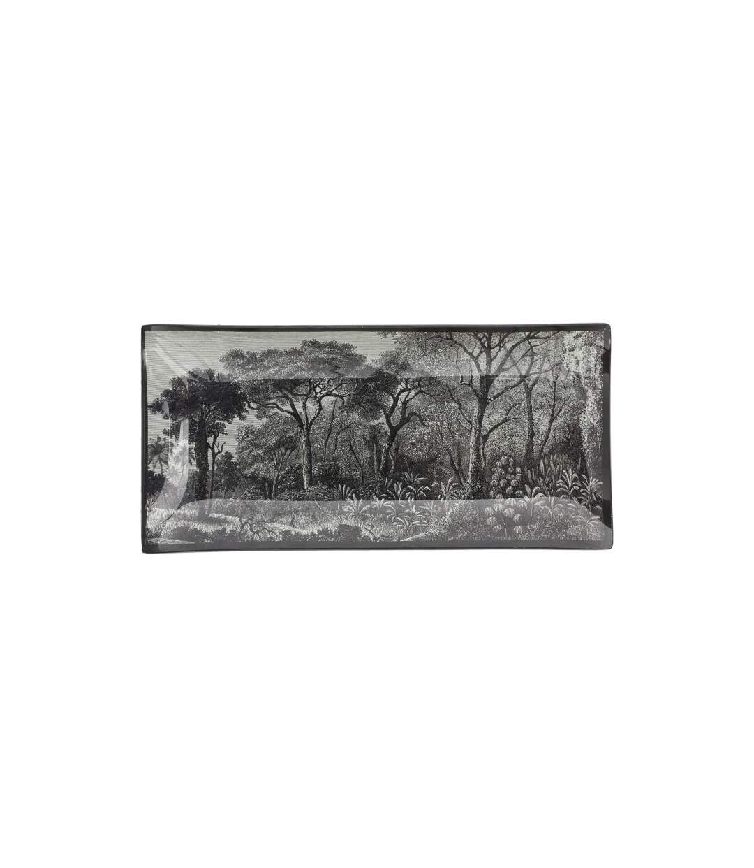 Vide-Poche en Verre Black Forest 21cm Noir-2