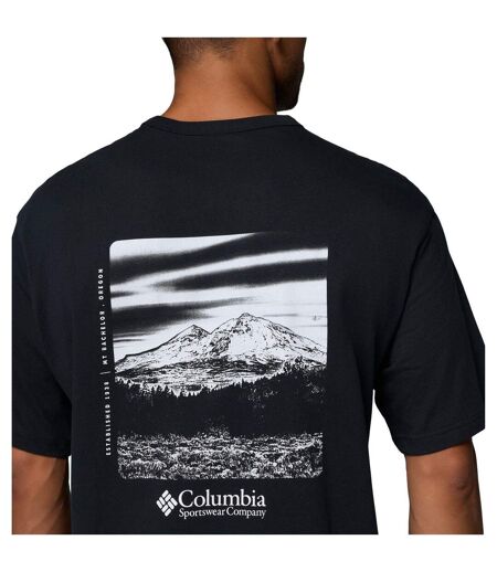 Mens Csc Mountain Heavyweight T-shirt Black Columbia