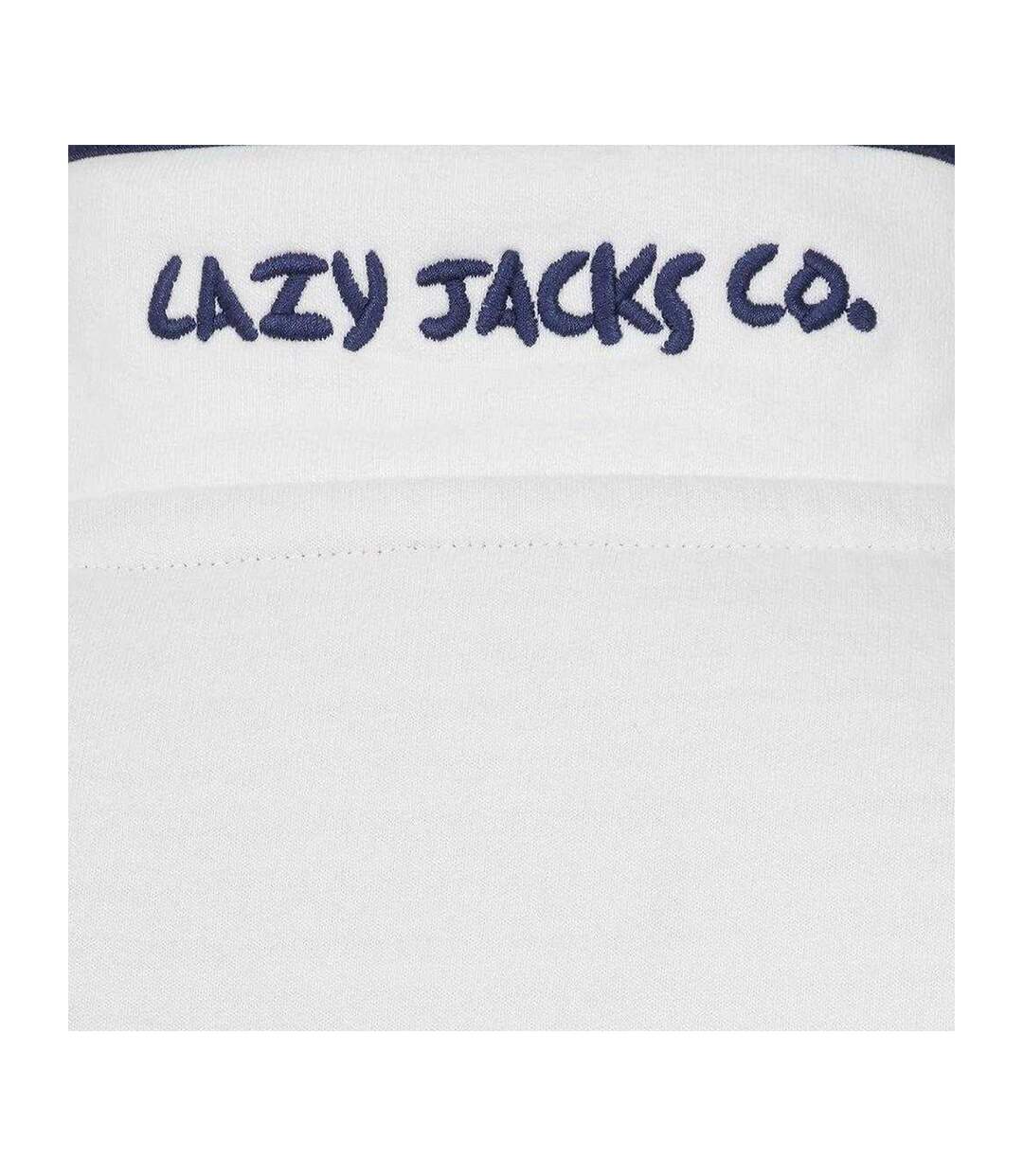 Sweat Femme Blanc Lazy Jacks-3