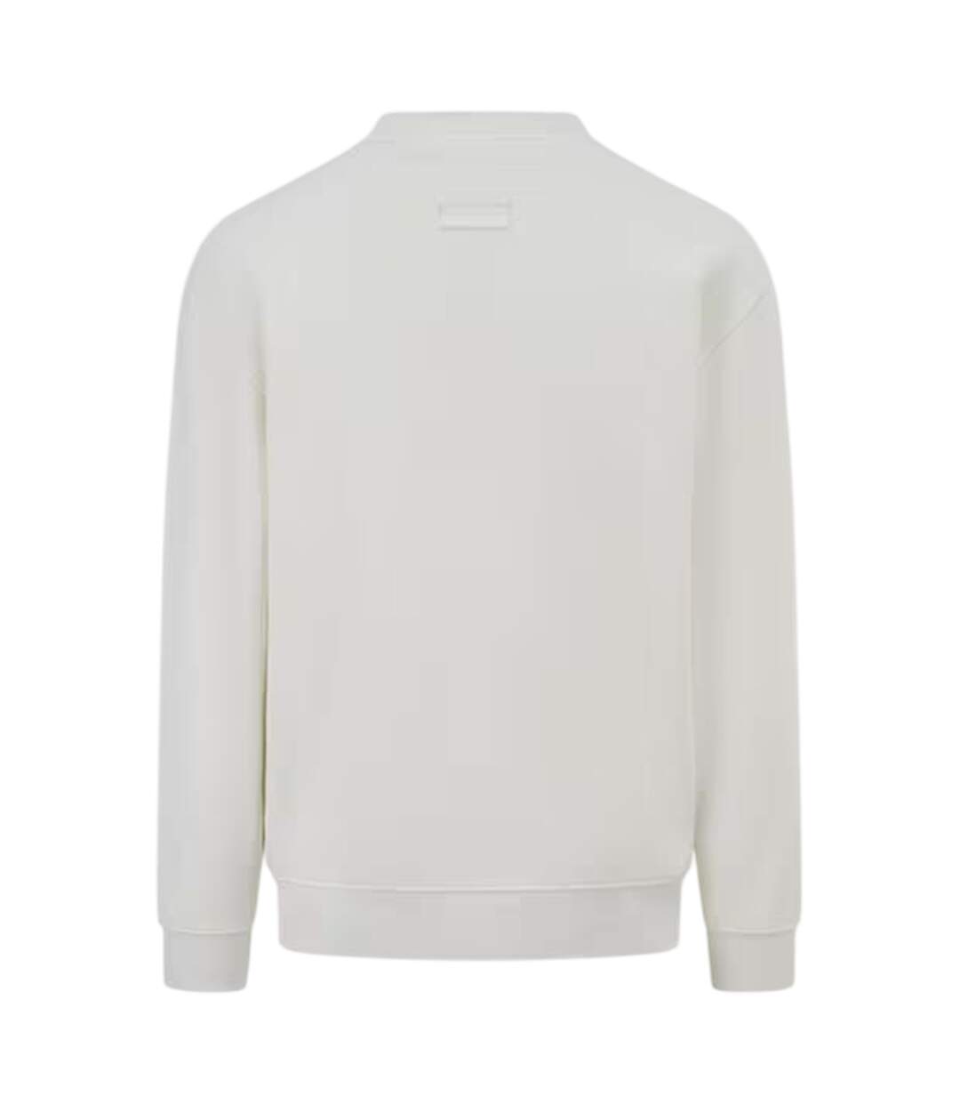 Unisex Adult Arched Logo Sweatshirt Off White Blank Essentials-2