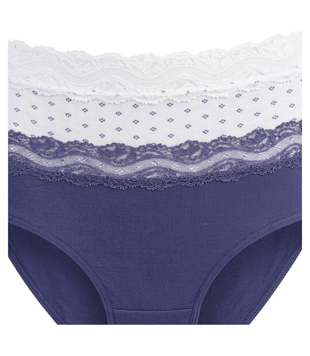 OZABI Pack de Culottes Femme Coton – Lot de 6-5
