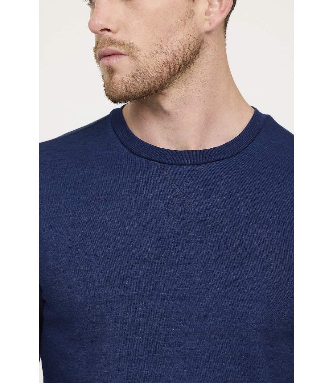 Sweatshirt ENRICO Bleu marine-4