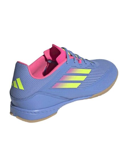 Mens F50 Indoor Football Shoes Blue Lemon Adidas