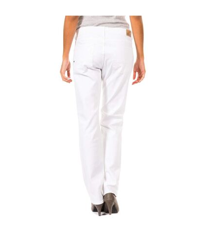 Long waterproof trousers with straight cut 31694110 woman