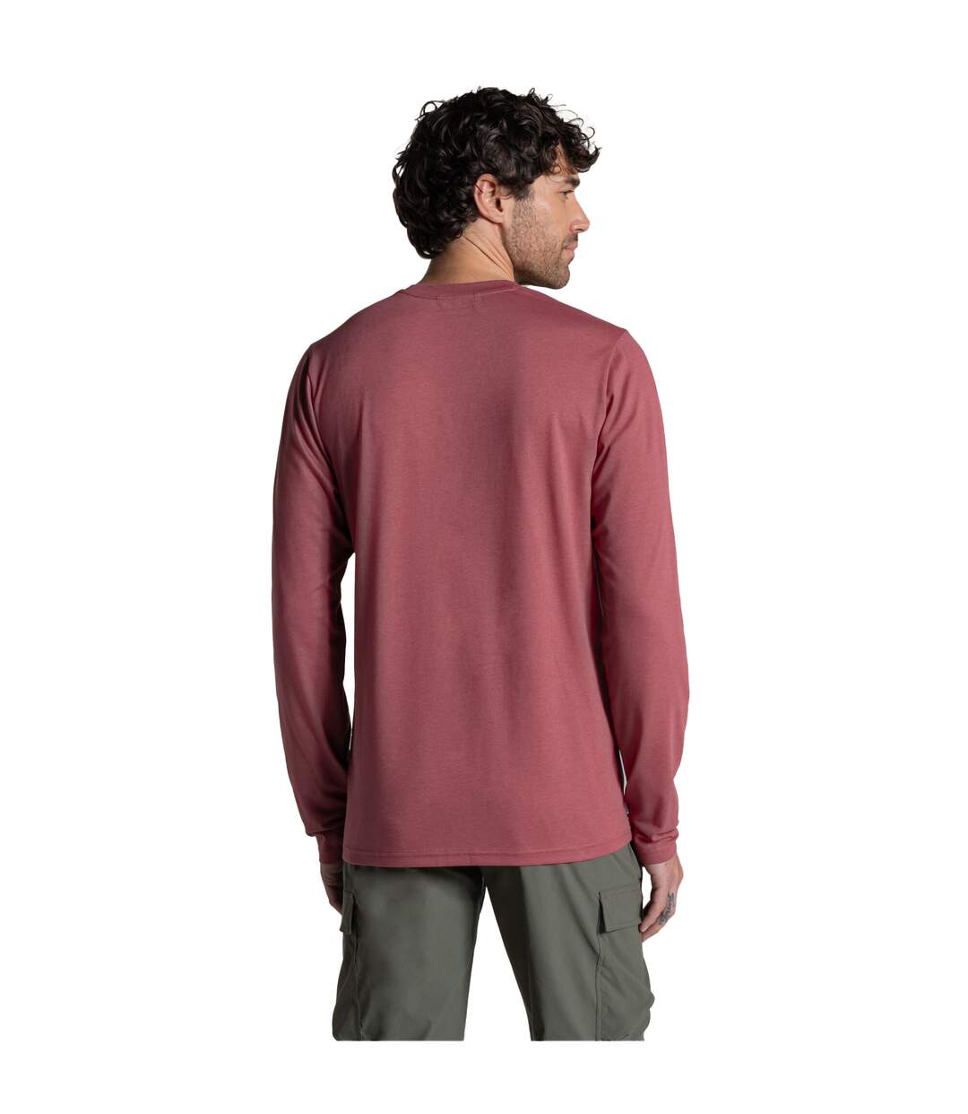 T-shirt Abel Homme Rouge Atlas Craghoppers-3
