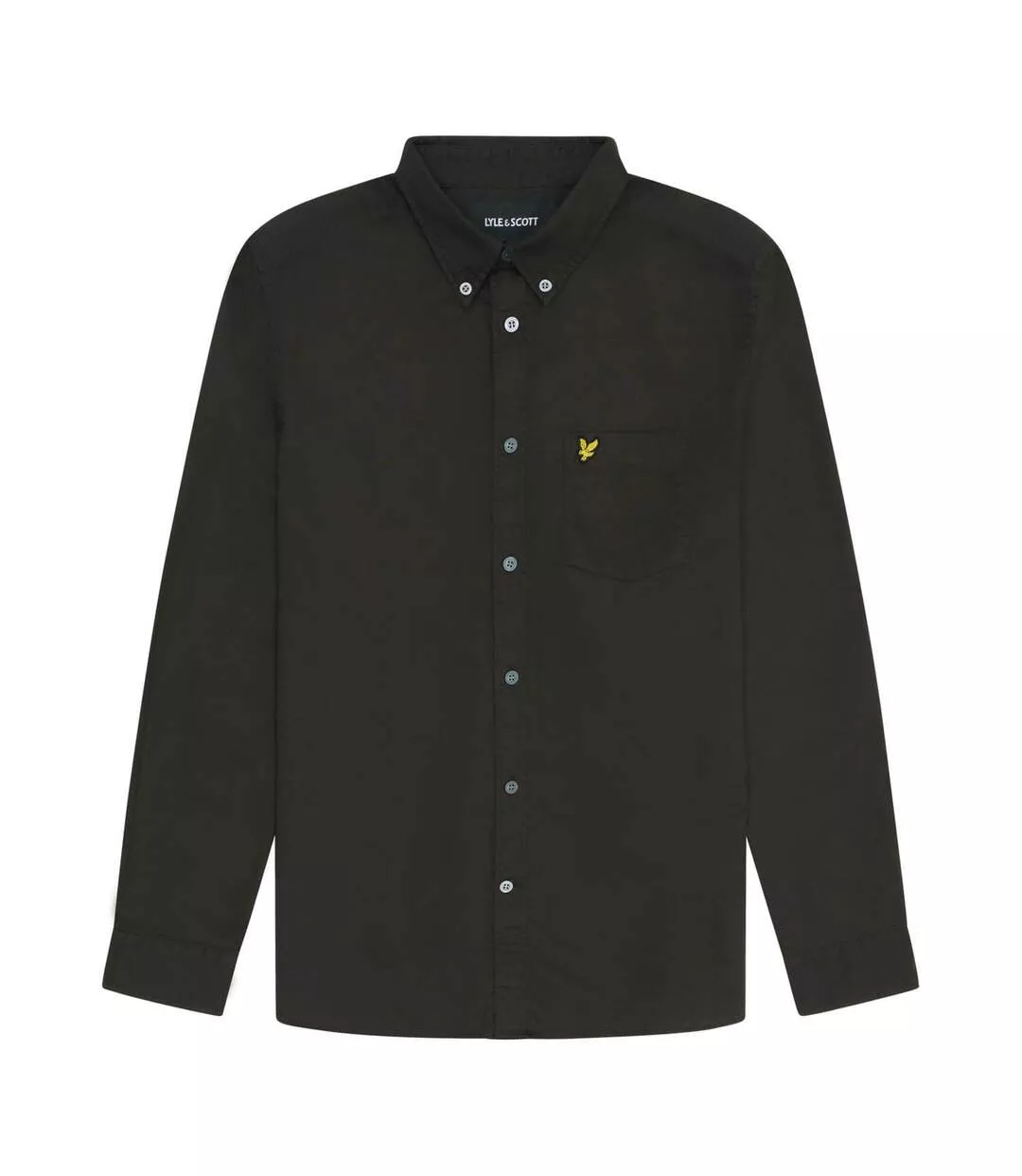 Chemise Unie Homme Anthracite Lyle & Scott-2