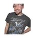 T-shirt Motif/style Quadrillage Galaxy Adulte Charbon Star Wars-4