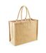 Westford Mill Classic Jute Shopper Bag (21 Liters) (Pack of 2) (Natural) (One Size) - UTBC4513
