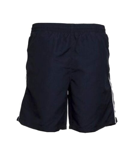 Gamegear® Track Sports Shorts / Mens Sportswear (Navy/White)