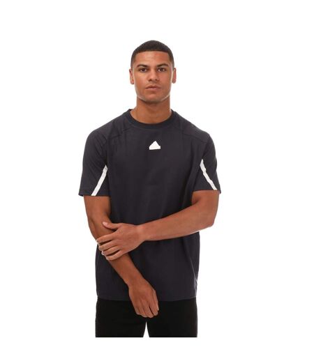 T-shirt designed gameday homme violet sombre Adidas