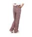 Pantalons ample noir/rose femme vero moda wide - s-2