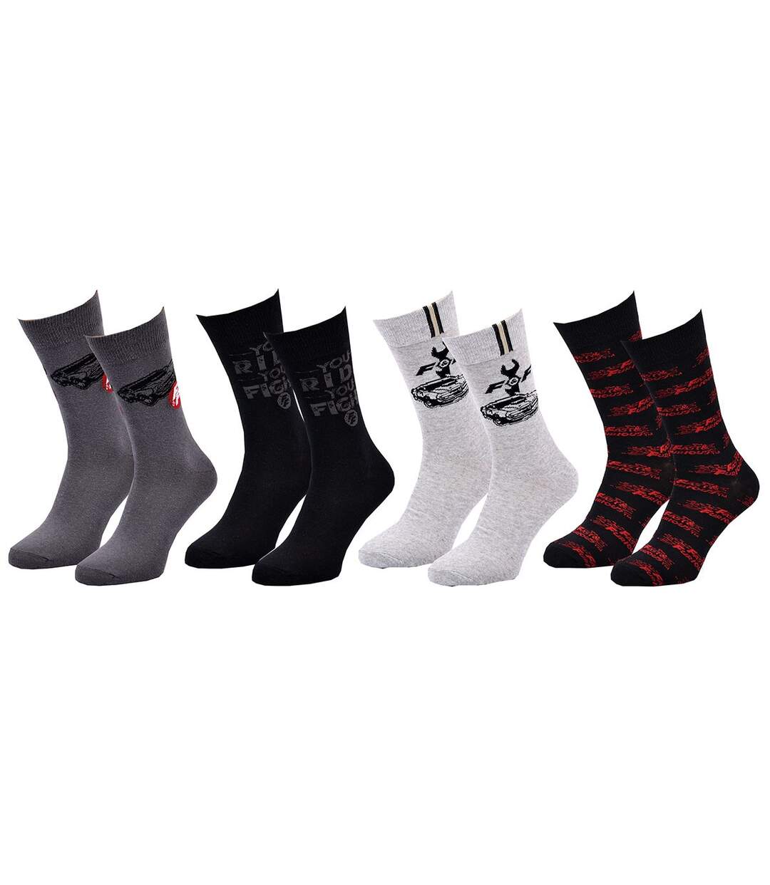 Chaussettes Pack HOMME FAST AND FURIOUS Pack de 4 Paires 1587-2