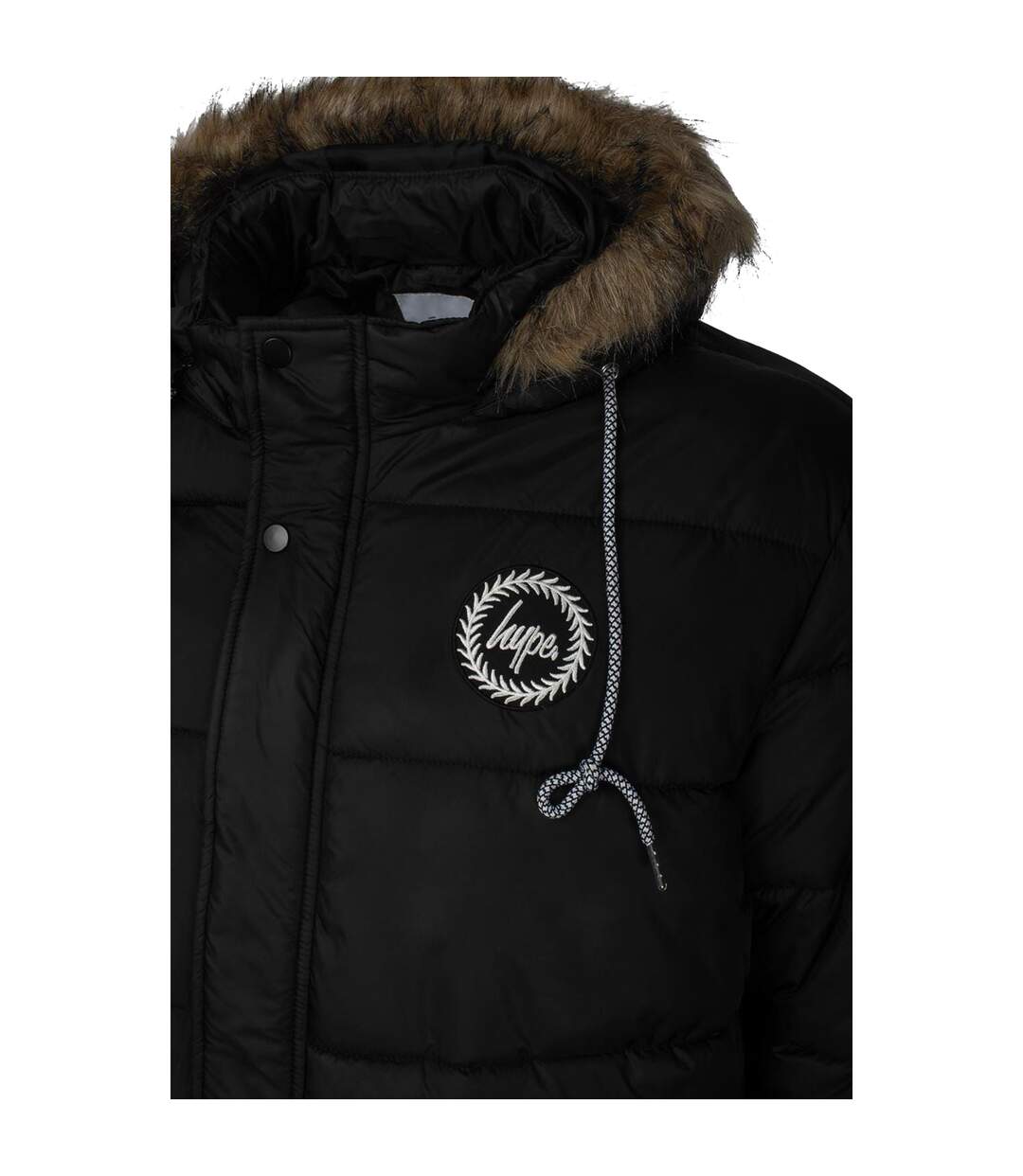 Hype Mens Explorer Parka (Black) - UTHY6883