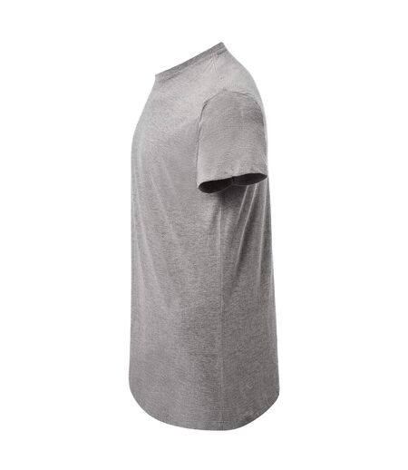 T-shirt Motif/style Uni Femme Gris Chiné JHK