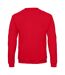 B&c Adultes Unisexe Id. 202 Sweatshirt 50/50 Rouge B And C-1