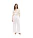 Pantalon Femme Blanc Tommy Hilfiger-1