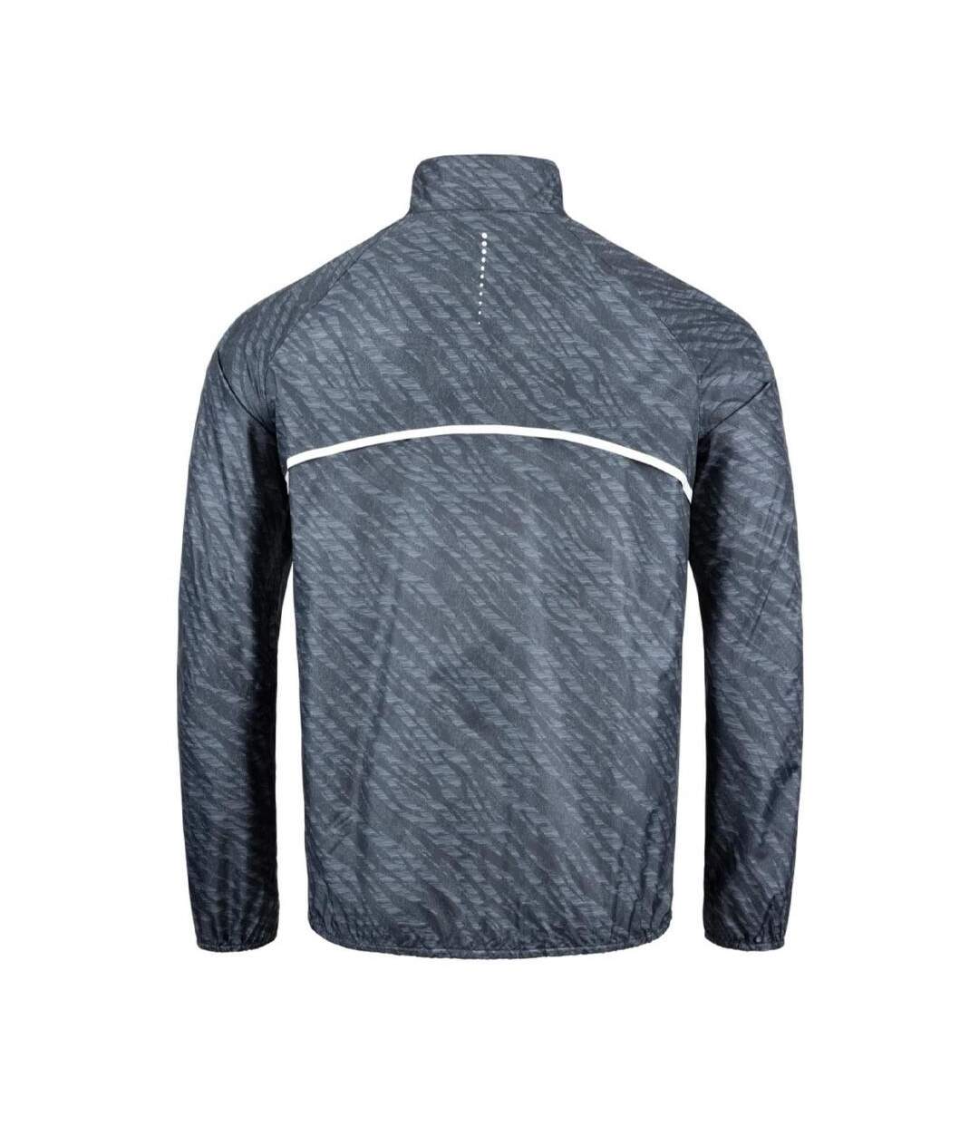 Veste de running imprimée noir homme odlo zeroweight - xxl-2