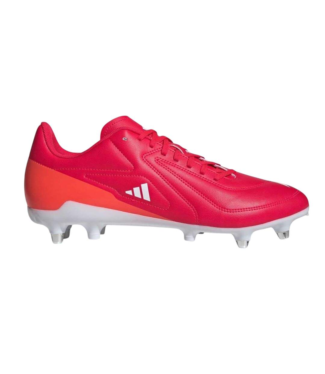 Chaussures De Rugby Pour Terrain Souple Rs15 Elite Homme Rouge Blanc Orange Adidas-1