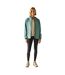 Womens/ladies Bendria Waterproof Jacket Ivy Moss Regatta-4