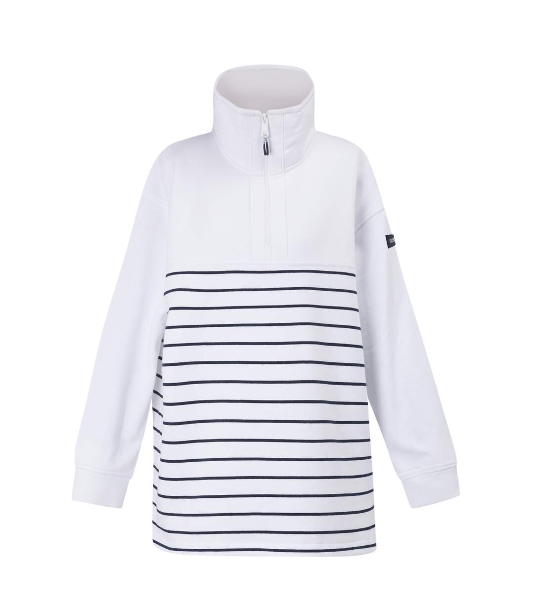 Sweat bayletta femme blanc / bleu marine Regatta-1