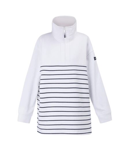 Sweat bayletta femme blanc / bleu marine Regatta