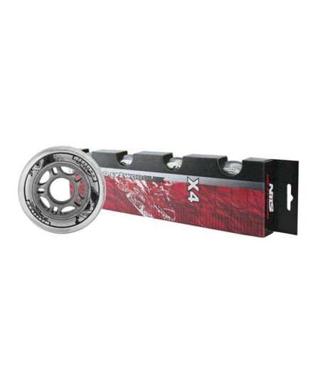 Roues De Patins À Roulettes 72 Mm X 24 Mm Gris Nils Extreme