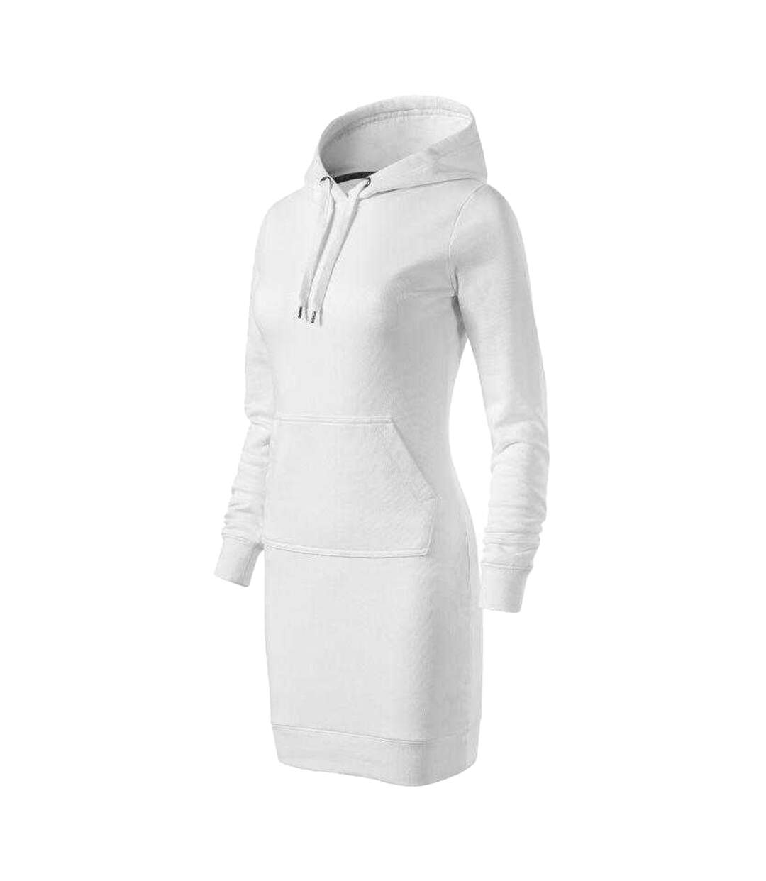 Robe À Capuche Snap Femme Blanc Malfini-3