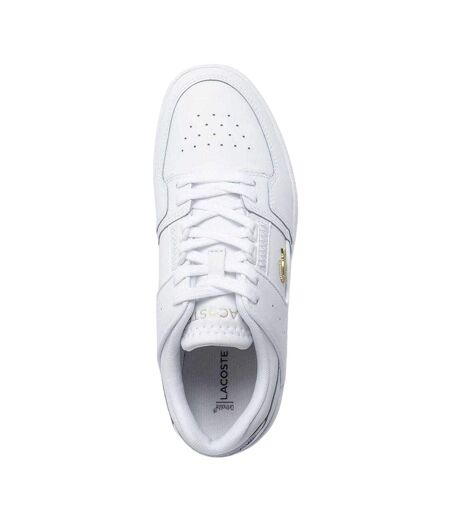 Baskets Court Cage Homme Or Blanc Lacoste