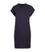 Robe T-shirt Femme Bleu Marine New Morning Studios-1