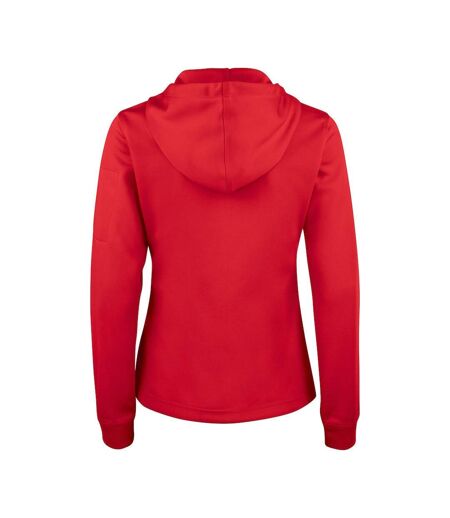 Veste À Capuche Basic Femme Rouge Clique