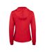 Veste À Capuche Basic Femme Rouge Clique-2