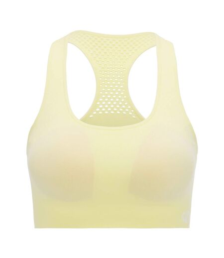 Womens/ladies Dont Sweat It Ii Sports Bra Wax Yellow Dare 2B