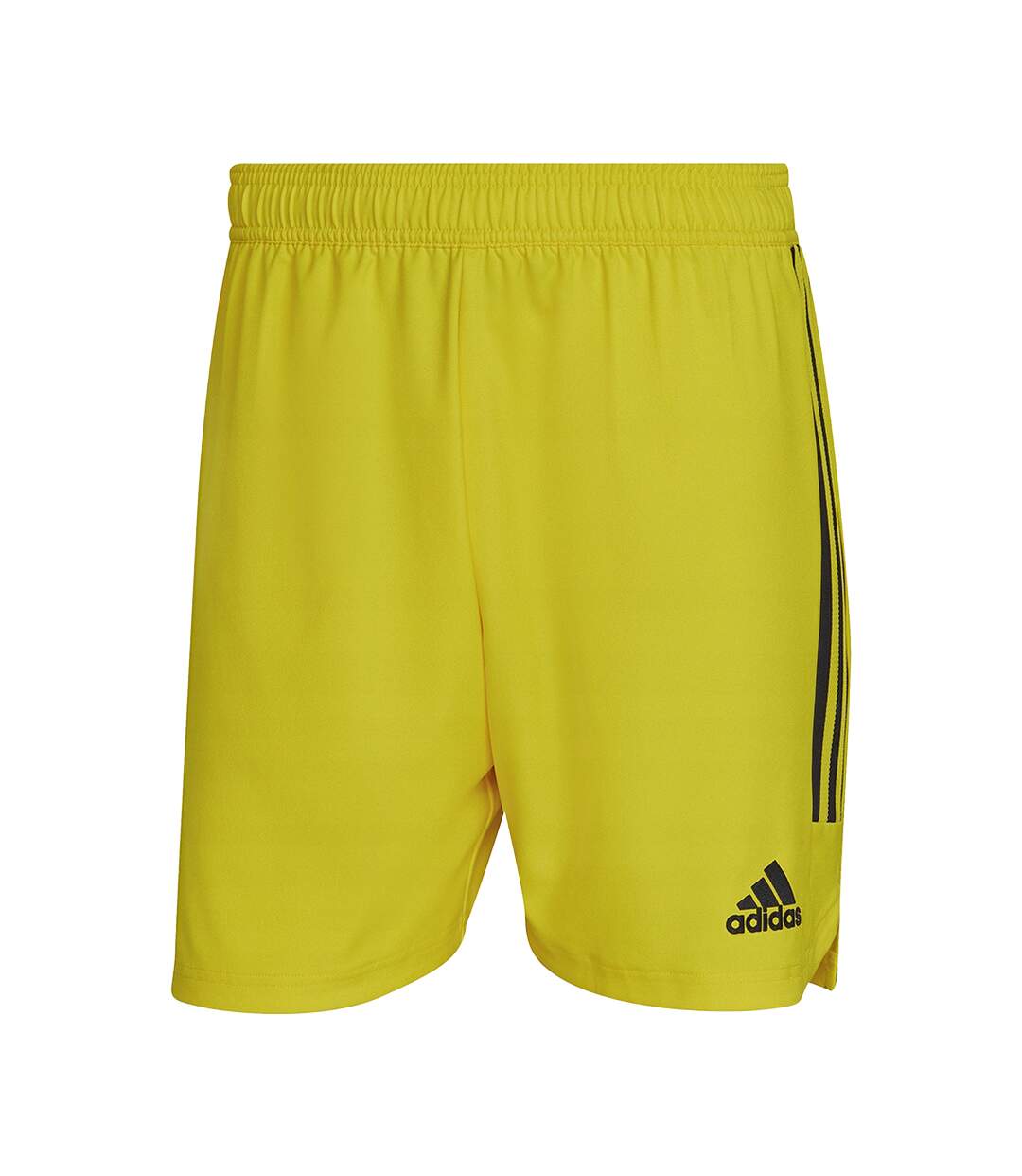 Short Condivo Match Day Homme Noir Jaune Adidas-1