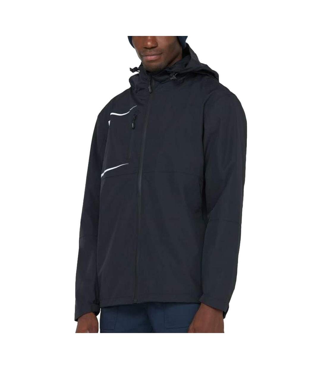 Blouson noire homme dickies generation waterproof-1
